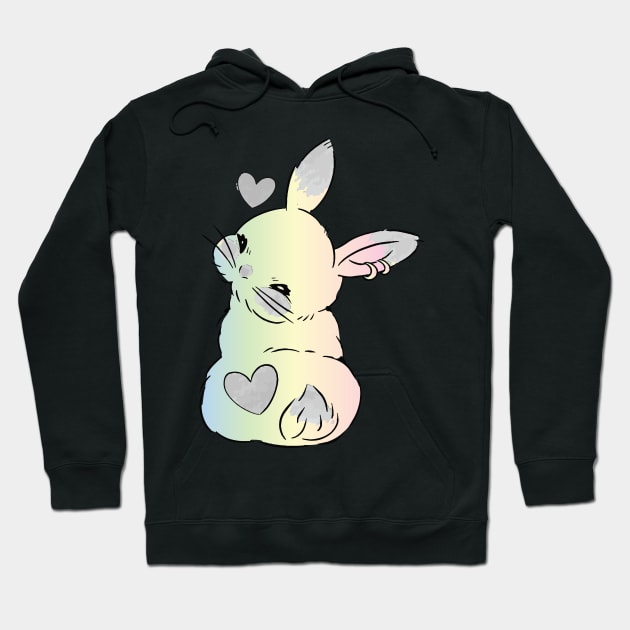 bunny tail Hoodie by lazykitty